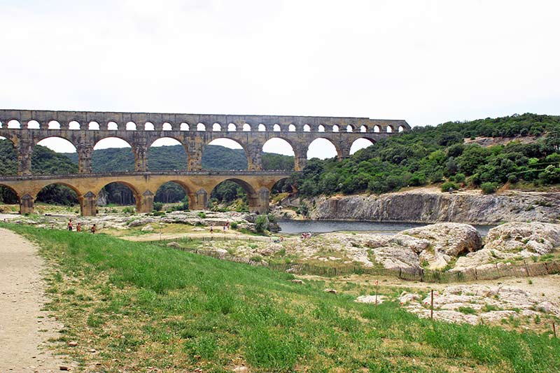 Pont du Gard - eines der bekanntesten Bauwerke